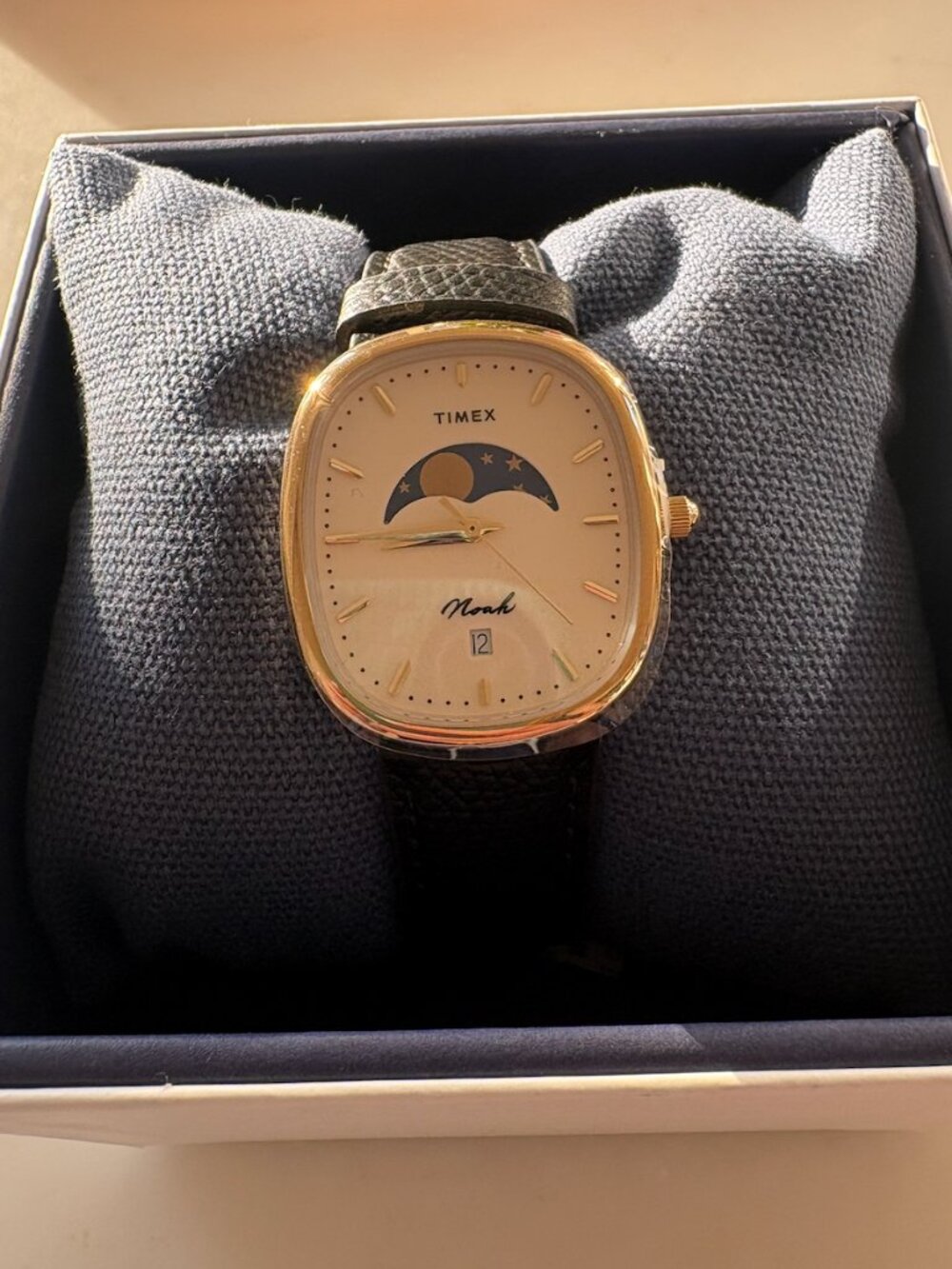 Noah x Timex Oval Moon Phase Watch